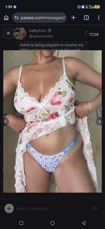 Full leaked Abbyhuxley private onlyfans photo