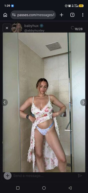 Full leaked Abbyhuxley private onlyfans photo