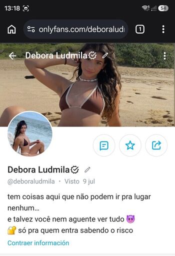Full leaked Debora ludmila private onlyfans photo