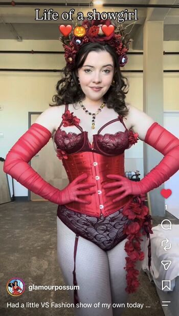 Full leaked Glamour possum private onlyfans photo