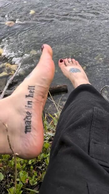 Full leaked Inked feet page private onlyfans photo
