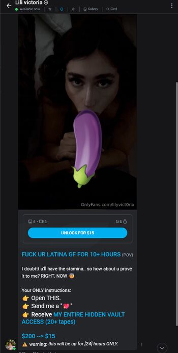 Full leaked Liliananvd private onlyfans photo