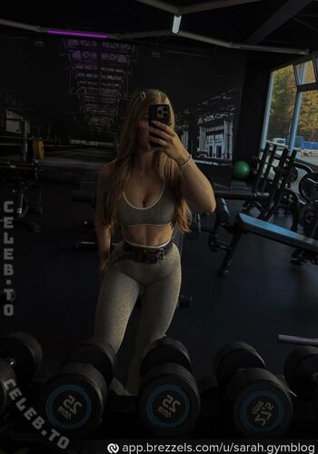 Full leaked Sarah gymblog private onlyfans photo